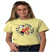 Popeye maslina olila koju previše slatko smiješno ženska grafička majica majica majica BRISCO marke