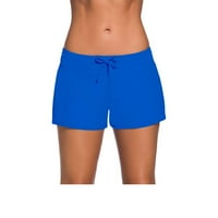 Swim kratke hlače Prozračne hlače za obrezivanje hlače lagane Wetuit kupanje Čvrstom jakim kreme za sunčanje Apsorpcija Žene Plavi XXL