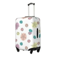 Turistički kofer za prtljag, poklopac školjke zvijezde uzorak elastičnog pranja nosača zaštitnika, srednje veličine