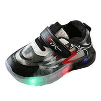 Vučeni dječaci Djevojke Tenisice Stisnite cipele Dječje cipele Svetlo cipele Svetlo Sportske cipele