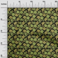 Onuone viskoznog dresa od lišća tkanina i cvjetna umjetnička ispis tkanina od dvorišta