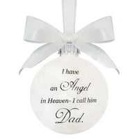 Domaći dekor Pero Oblik srca - A mog srca je u božićnim ukrasima za božićne ornamente B