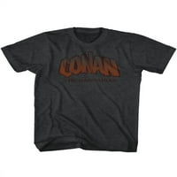Conan The Barbarian 1980S Fantasy Action Movie Vintage Style Logo Odrasli Muški Tee