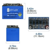 YTX4L-BSGEL 12V 3AH GEL zamjenska baterija kompatibilna s Honda MS Grom 14- - Pack