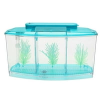 TIITSTOY mini riblji rezervoar Akvarij ribe akvarijum tenk LED svjetla Divider Filter Voda