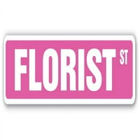 Street znak cvjetovi biljke cvjećarni shop ruže