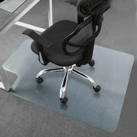 Goorabbit 48 36 Clear pravokutnik uredski stolica za tepih sa niskim hrpom, izrađen u SAD-u, BPA i ftalata