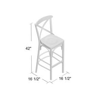 Sofija 30.5 Bar stolica, podesiva visina: ne, visina sjedala - pod do sjedala: 30.5