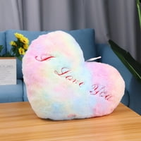 Valentinovo bacanje jastuci u srčanom stilu užarenog jastuka boja mijenjaju se svjetlo meka jastuk