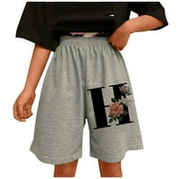 Sawvnm Fashion Ženske ženske dame casual elastični struk labavi džepovi Shorts Hlače Holiday Day