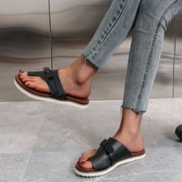 HVYeš sandale za žene Drhty Summer STAN Ortopedske rimske cipele na plaži Ležerne prilike udobne kućne