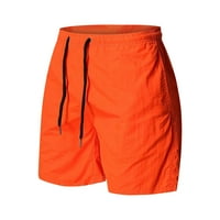 GUZOM muške i velike muške kratke hlače - Trendy Workout Brzo sušenje na plaži Solid Sport Hlače za