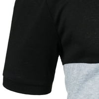 Muške geometrijske majice Patchwork bluze košulje rade na otvorenom Sport Golf Tenis T-majice Muška