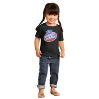 Original Dubble Bubble Dvostruki logo Gumi dečka Djevojka majica Majica Dojenčad Toddler Brisco Marke