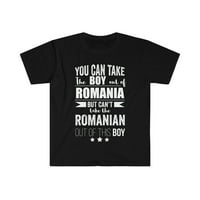 Ne mogu izvaditi rumunski ponos iz dječaka unizirati majicu S-3XL Rumunjska ponosna