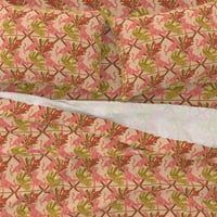 pamučni listovi, kalifornijski kralj set - ružičasta tropska hollywood džungla Vintage Retro mod tigar Print posteljinu od kašike