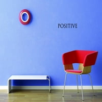 Prilagođena zidna naljepnica naljepnica - pozitivan nadahnički citat za inspirativni život - samopoštovanje