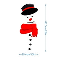 Božićni ukrasi Božićni snjegović hladnjak Velike samoovjetne hladnjače za božićne kuće ukrasi hladnjaka