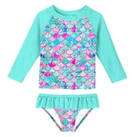 Slatki šljokice TODDLER Baby Girl Wimmingwimw Couming upf50 + novorođenčad kupaćim odijelima svijetlo