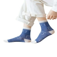 Eyicmarn ženske čarape crtani uzorak za štampanje dizajna pletene neklizne prozračne slatke casual čarape