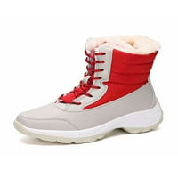 Eloshman Unise Winter Boot plišane tople cipele Fau Fur Snow Boots Vanjska hladno vrijeme Sredina teleća casual blue 1y