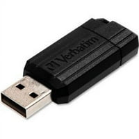 Corporation 32GB Flash Drive USB 2. Klizna pinstrupe crna 49064