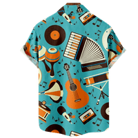 Muška haljina majica kratki rukav košulja Havajske košulje tiskane redovne letnje na plaži Casual Bowling