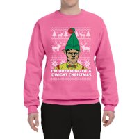 Divlji Bobby, ured sanjajući božićni smiješni ružni božićni džemper unise grafička dukserica, neon ružičasta,