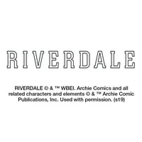 Riverdale's Josie & Pussycats Pravokutnik akrilni hladnjak hladnjak magnet