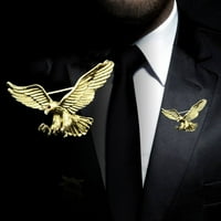 Buytra Fashion Muškarci Vintage Eagle pin broševa ukras Corsage značke nakit pokloni
