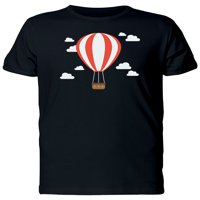 Balon za vrući zrak koji leti oko majica Muškarci -Image by Shutterstock, muški medij