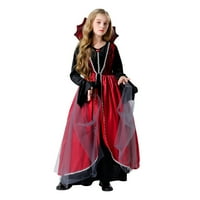 Djeca djece Halloween Fancyen Fanwer Up Kostimi odjeća Trendy Slatka djevojaka Cosplay party princeze