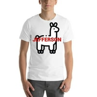 Llama Jefferson pamučna majica kratkih rukava po nedefiniranim poklonima
