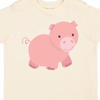 Inktastična slatka mala ružičasta farma svinja za poklon mališana majica majica ili mališana