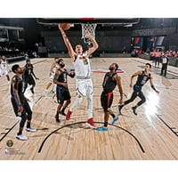 Nikola Jokić Denver Nuggets Neidred NBA doigravanja igraju se u odnosu na fotografiju La Clippers