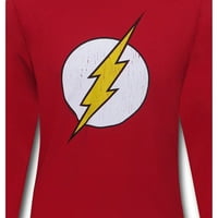 DC Flash - Flash Logo nevolje - majica s dugim rukavima - XXX-Large