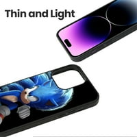 Kompatibilan sa iPhone Pro MA Telefon Case Sonic The Hedgehog & Soft Edge) 8ret916