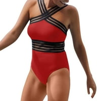 B91XZ Jedno kupaće kostim za žene Ženska kupaći kostimi Prednji komimit Hollow Bath odijela Monokinis