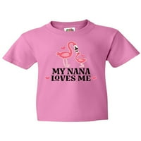Inktastična Nana voli me devojku Flamingo mlade majicu