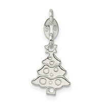 Auriga Sterling srebrni božićni stablo Čarm Privjesak za žene