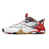 Eloshman Muške atletičke cipele Udobne tenisice Košarkaške cipele Ležerne cipele za hodanje Crveno 5