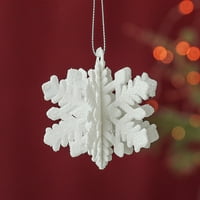 Miyuaadkai viseći ukras Creative Crafts Božićno drvce Kućni ukras Pribor Snowflake Angel Winges Elks