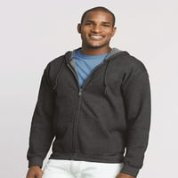 Normalno je dosadno - Muška dukserica pulover punog zip, do muškaraca veličine 5xl - Aljaska zastava