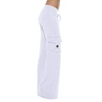 Hlače za vježbanje za žene visokog struka bootcut široke hlače za noge casual rastezljive joge teretane
