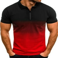 REJLUN MAN Polo majica REVAL vrat Tors kratki rukav majice Ležerne prilike Classic Fit Tenis Bluza Army