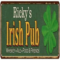Ricky's Irski pab metalni znak Bar Man Pećina 108240010219