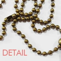 Anksioznost teacup dijeta Art Deco modni ključ ogrlica Privjesak nakit par ukras