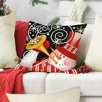 Jastučnica Santa Claus - Božićno bacanje jastučnicu za jastuk za meku jastuk za kućni kauč ukras - B