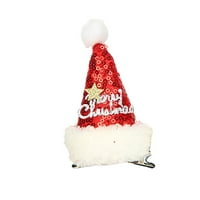 Guvpev božićni ukrasi Božićska dječja ladica za šešir Nema sjajnih isječaka za kosu savršeni božićni