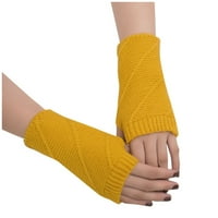 Rukavice za žene pletene ruke bez prsta drže zimske djevojke rukavice Mitten tople žene tople meke rukavice